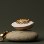 Beaded Sparkly Ring - Image 4