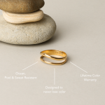 "Breeze" Double Ring - Image 2
