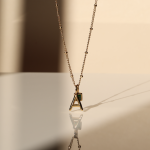 Initial & Birthstone Charm Necklace - Image 25
