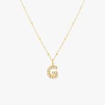 Pearl Initial Necklace - Image 7