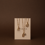 Initial & Birthstone Charm Necklace - Image 26