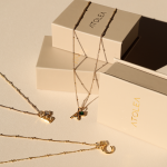 Initial & Birthstone Charm Necklace - Image 24