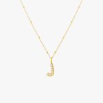 Pearl Initial Necklace - Image 10