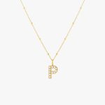 Pearl Initial Necklace - Image 16