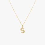 Pearl Initial Necklace - Image 19