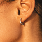 Mini Pearl Hoops - Image 3