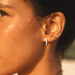 Mini Pearl Hoops - Image 5