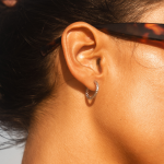 Hammered Hoops Earrings - Image 5