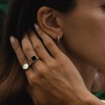 "Kaya" Onyx Ring - Image 8