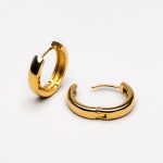 Bold Huggie Hoops - Image 2