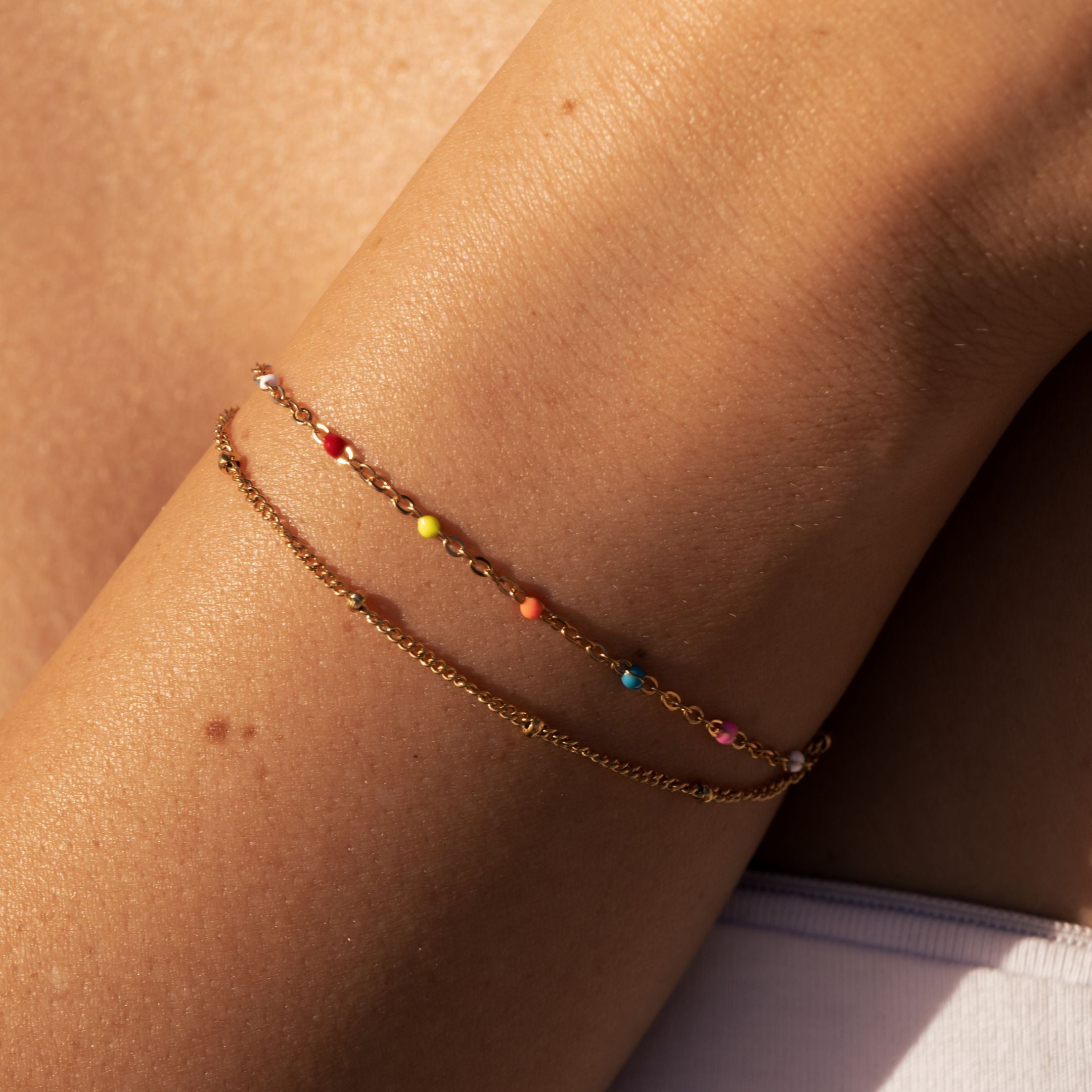 colorful-dainty-bracelet Neon Bracelet - Image 1