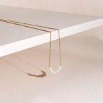 Dainty Freshwater Pearl Necklace - Image 3