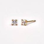 Zircon Stud Earrings - Image 3