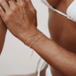 Double White Beaded Bracelet - Image 5