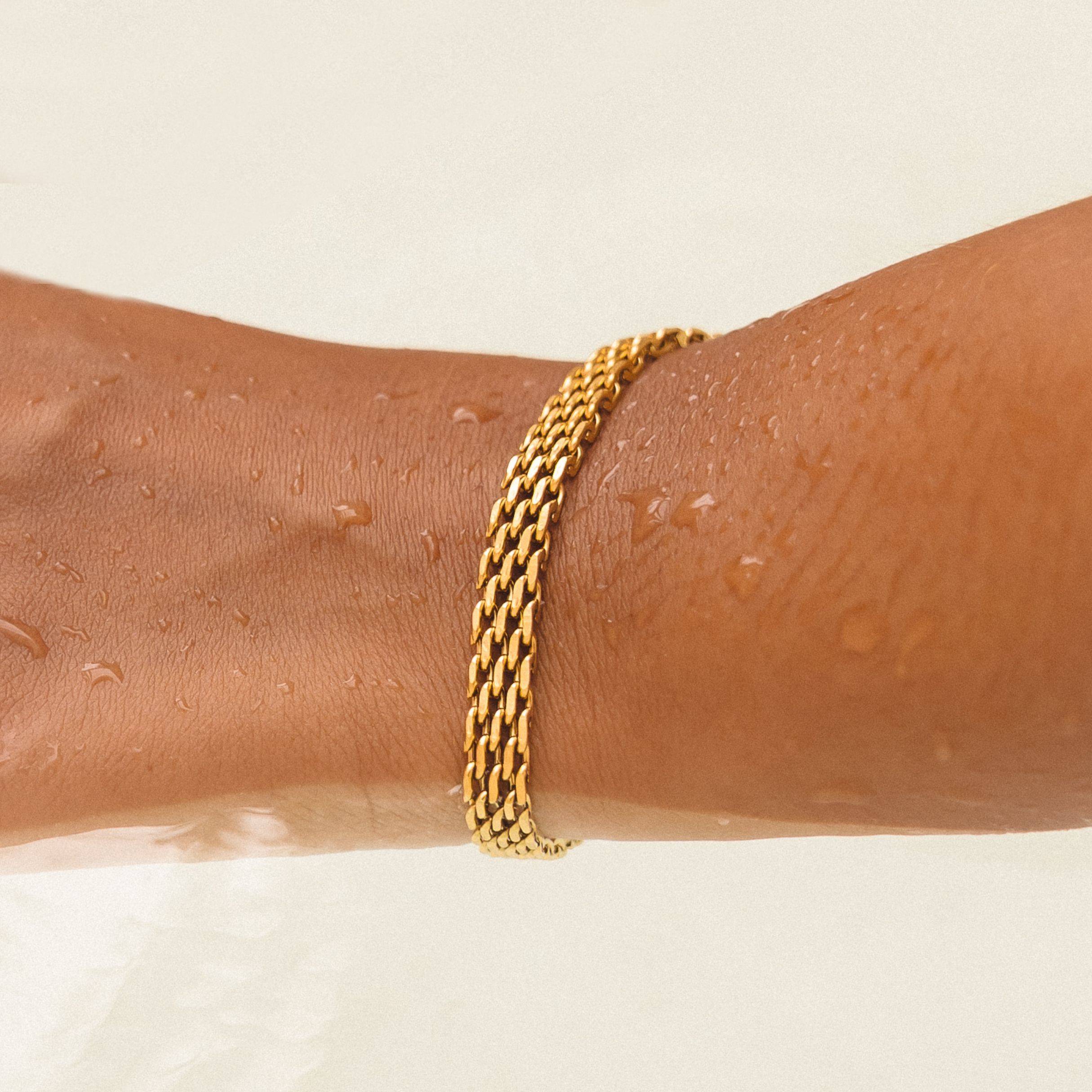 gold-bold-bracelet_2_1 Gold waterproof bracelet
