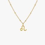 Gold Capricorn Necklace