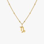 Gold Leo Necklace