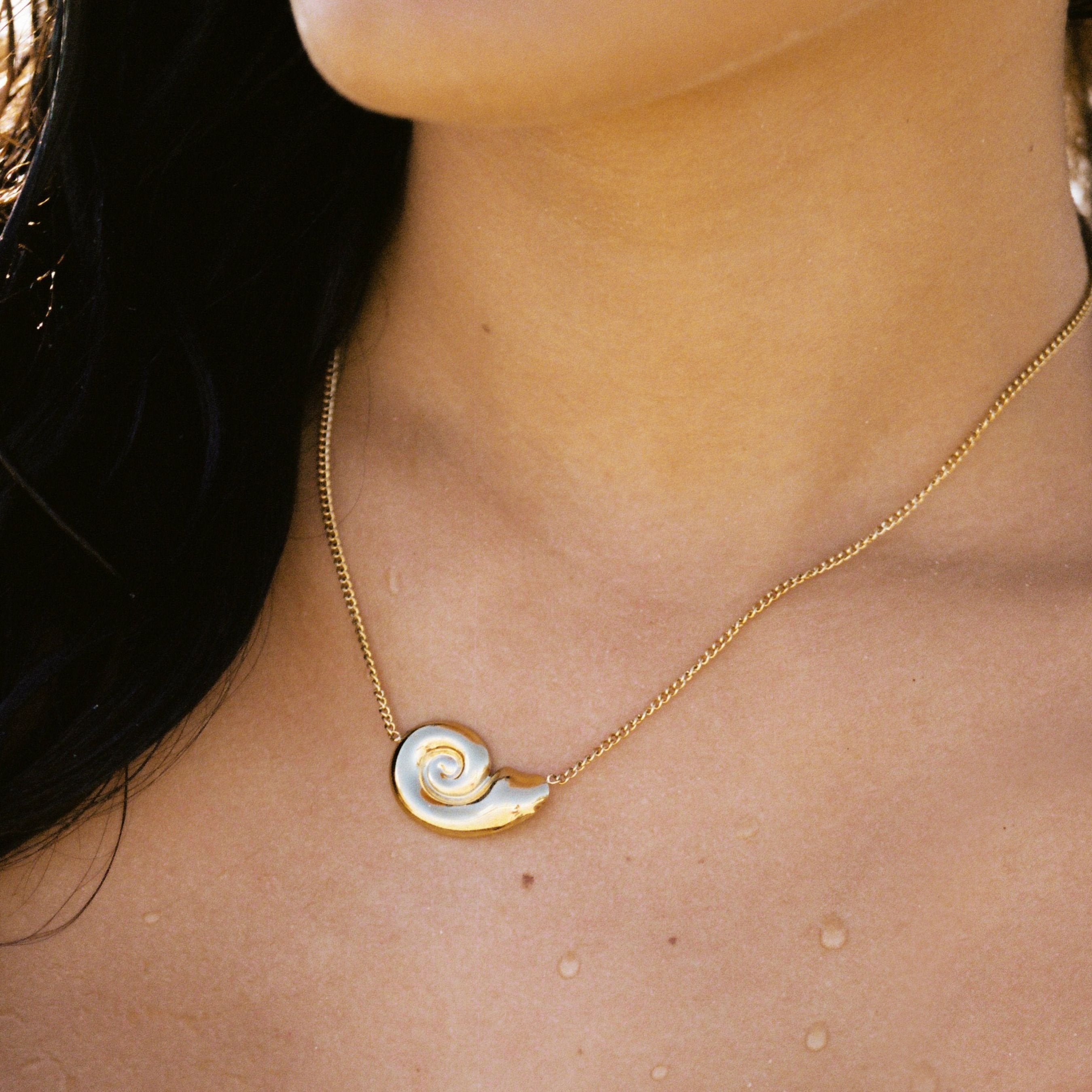 gold-nautilus-choker Coastal Choker - Image 1