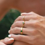 Dainty Emerald Ring - Image 2