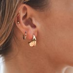 Teardrop Hoop Earrings - Image 8