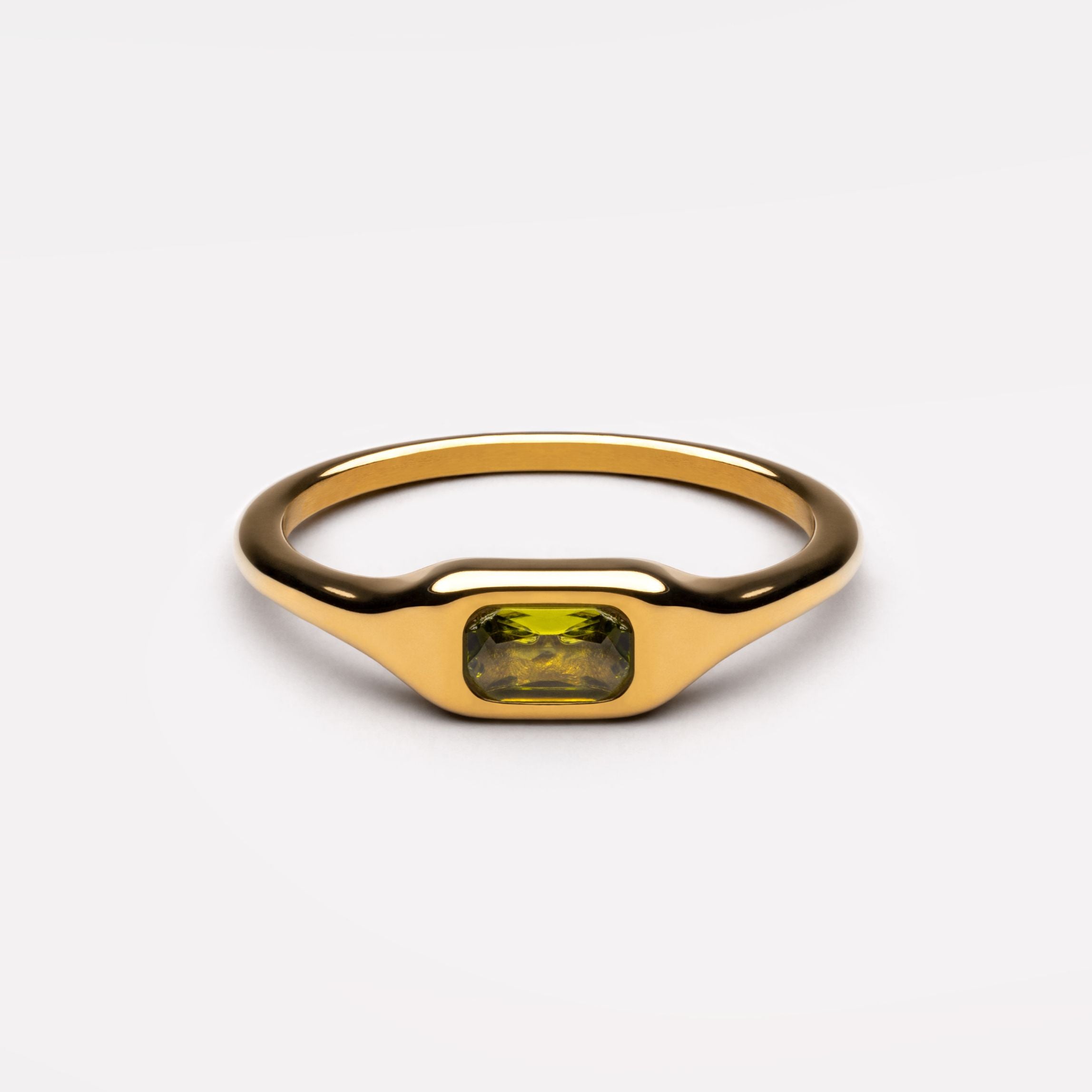 green-bold-ring Laguna Ring - Image 1