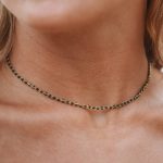 Green Beaded Choker - Image 2