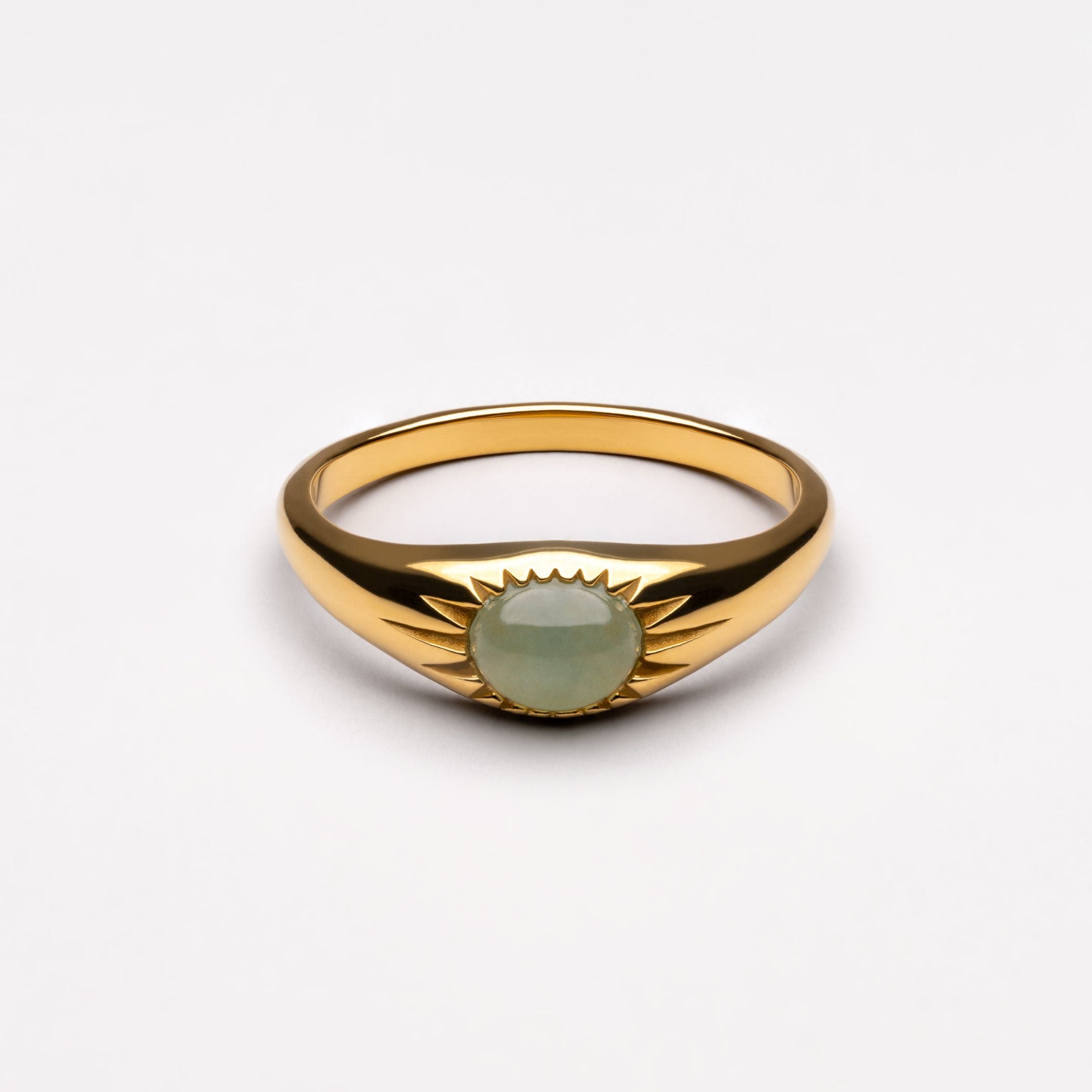green-ring-gold Oasis Ring - Image 1