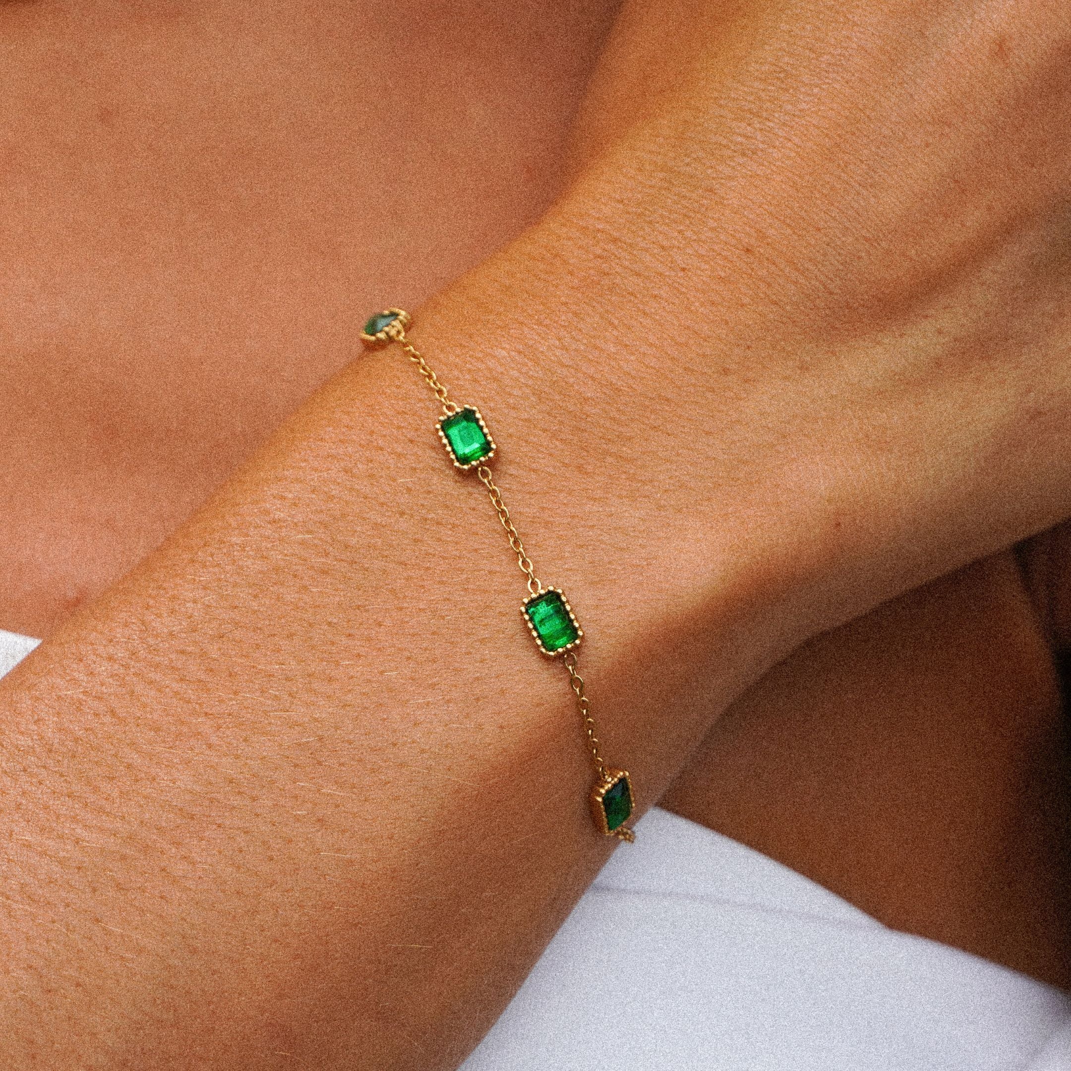 green_emerald_bracelet_1 Raja Ampat Bracelet - Image 1