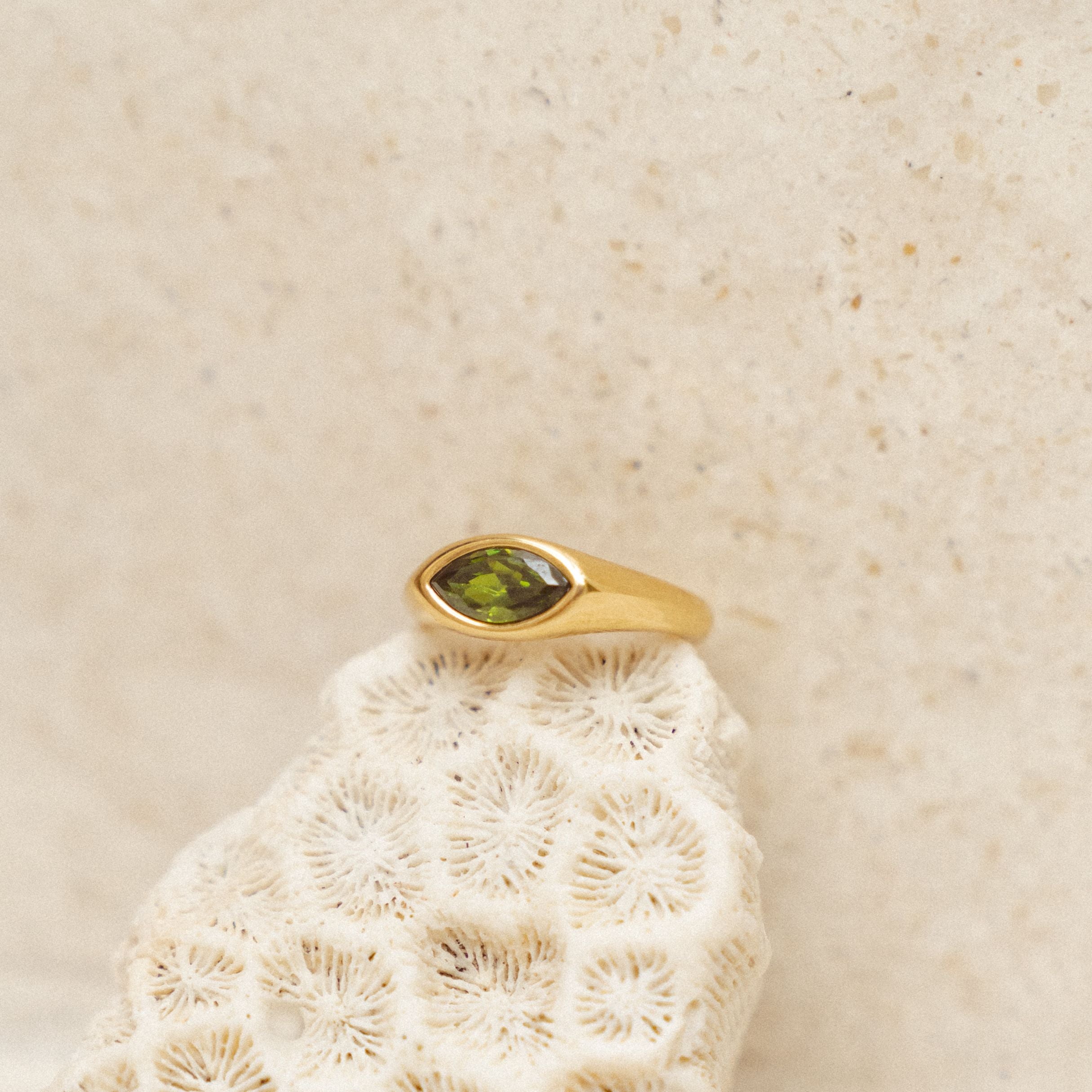 green_stone_ring_1 Green Signet Ring - Image 1