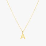 Initial necklace