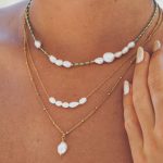 Dainty Freshwater Pearl Necklace - Image 5
