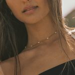 Dainty Gold Pearl Choker - Image 8