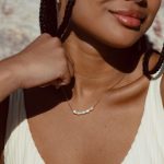 Dainty Freshwater Pearl Necklace - Image 6