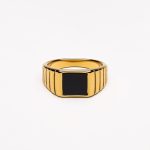 "Kaya" Onyx Ring