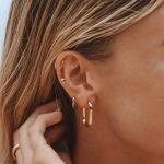 Oval Hoop Earrings - Image 3