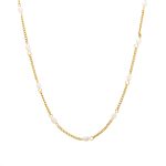 Dainty Gold Pearl Choker - Image 6