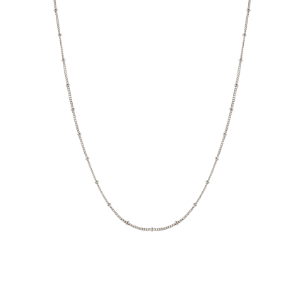 Silver Small Ball Choker