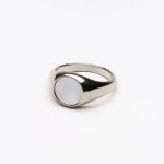 Silver Mother of Pearl Ring