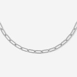 Silver Paperclip Necklace