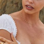 White Beaded Choker - Image 11
