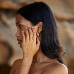 Teardrop Hoop Earrings - Image 4