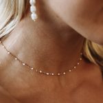 White Beaded Choker - Image 8