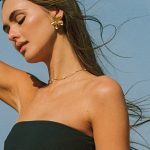 Dainty Gold Pearl Choker - Image 7