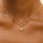 Opal Evil Eye Necklace