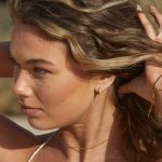Tiny Gold Hoop Earrings - Image 6