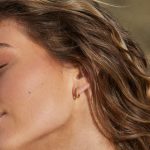 Tiny Gold Hoop Earrings - Image 3